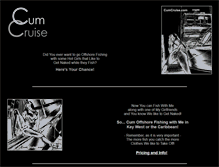 Tablet Screenshot of cumcruise.com